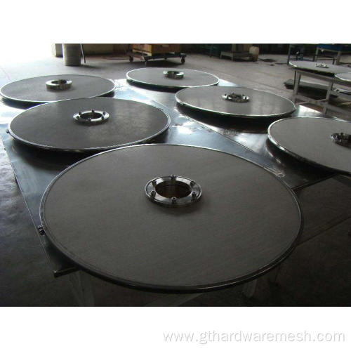 Leaf Disc Filter for polymer film production